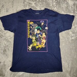 My Hero Academia T-Shirt Men's XL Short Sleeve Navy‎ Blue Graphic Tee